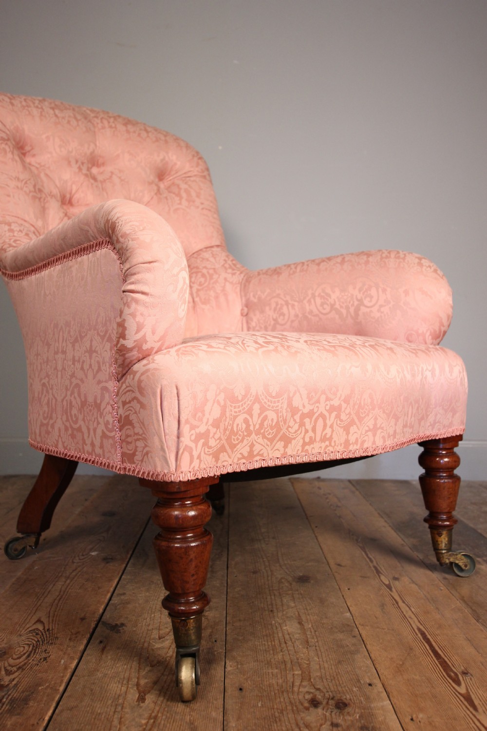 Gillows Mahogany 19th Century Armchair View IV