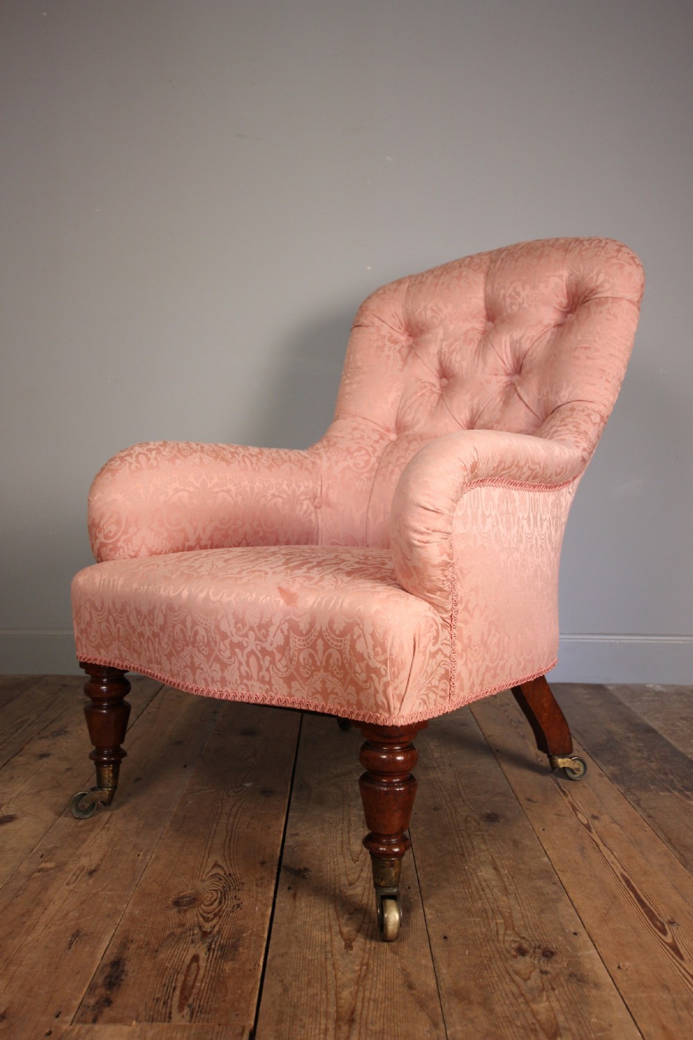 Gillows Mahogany 19th Century Armchair View V