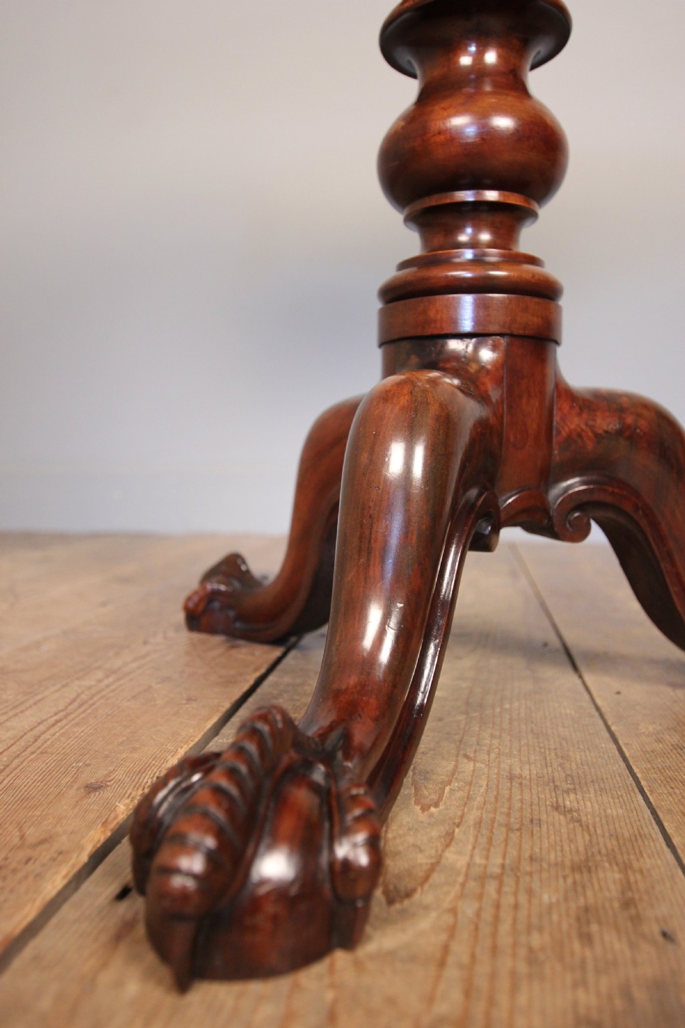 Gillows Goncalo Alves Tripod Table View IX