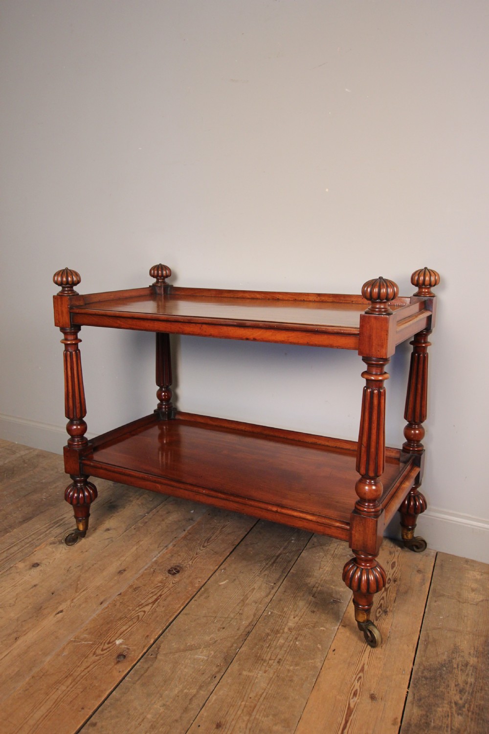 George IV Mahogany 2 Tier Buffet Table View II
