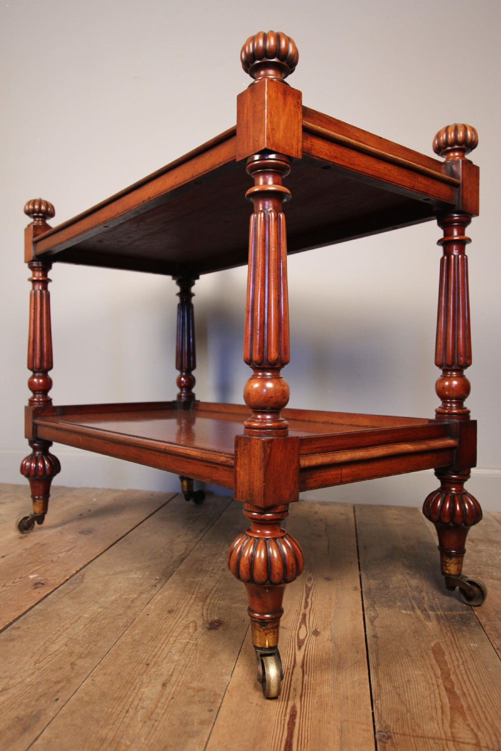 George IV Mahogany 2 Tier Buffet Table View III