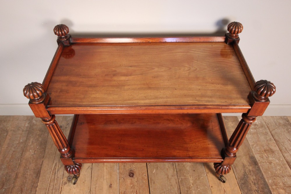 George IV Mahogany 2 Tier Buffet Table View VI