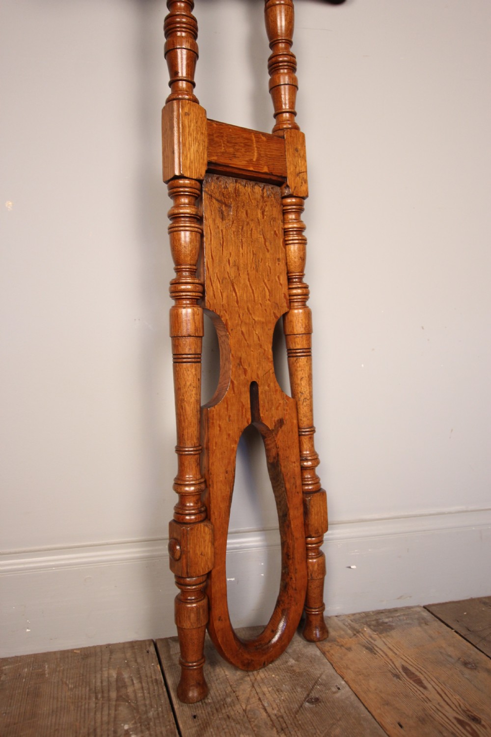 Lovely 19th C. Oak Boot Jack View VI
