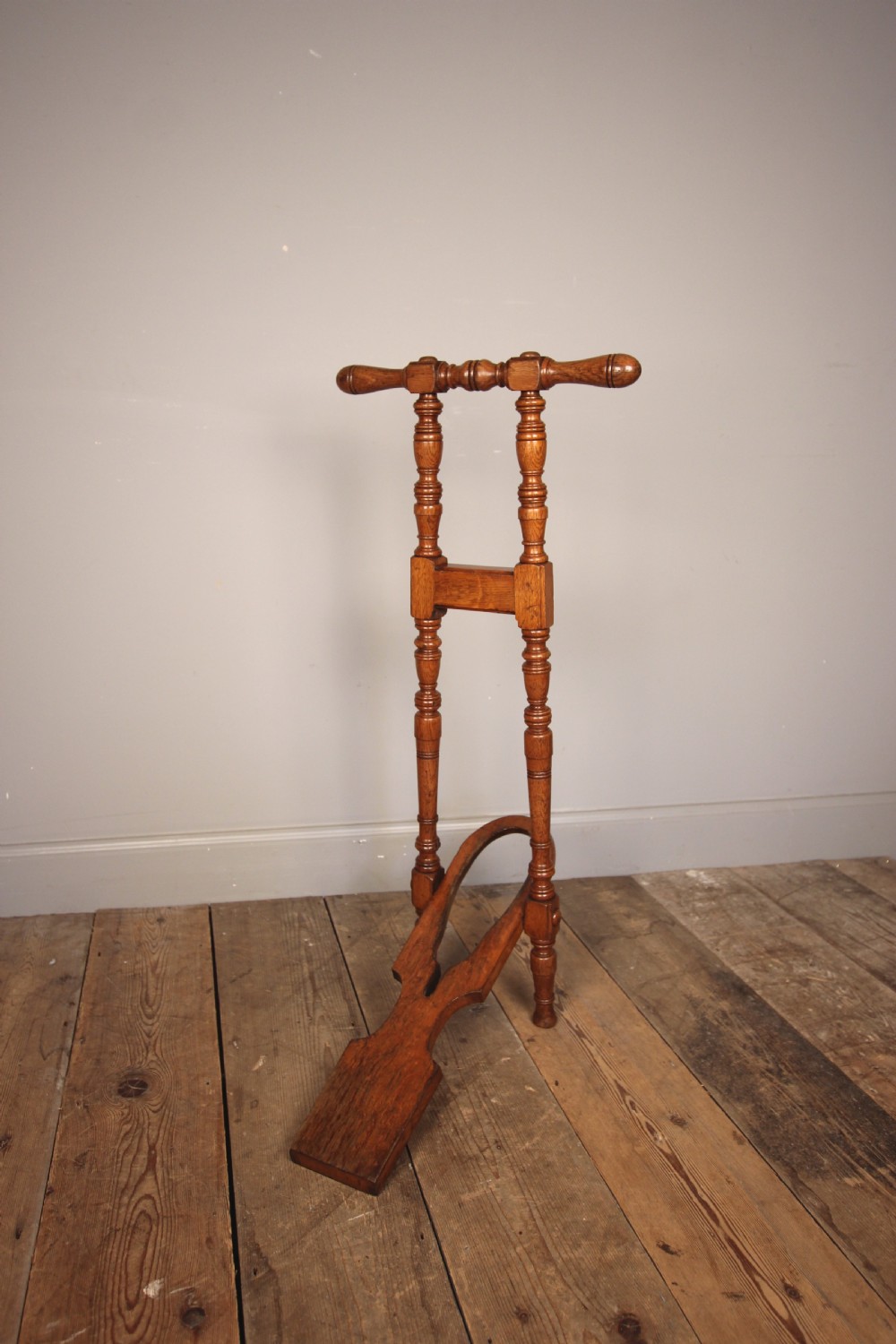 Lovely 19th C. Oak Boot Jack View VII