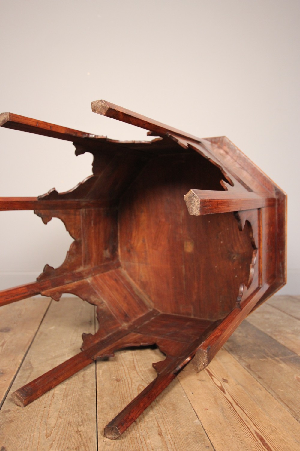 Anglo Indian Brass Inlaid Table View VI