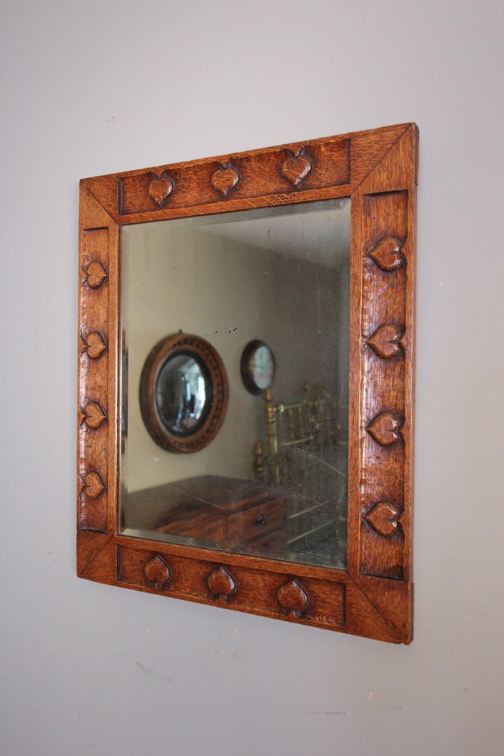 Charming Arts & Crafts Wall Mirror
