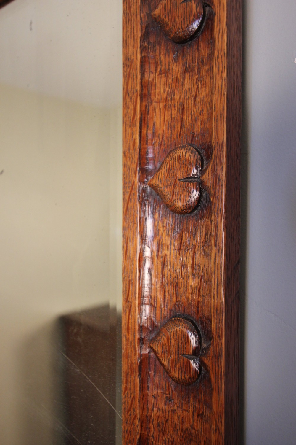Charming Arts & Crafts Wall Mirror View III