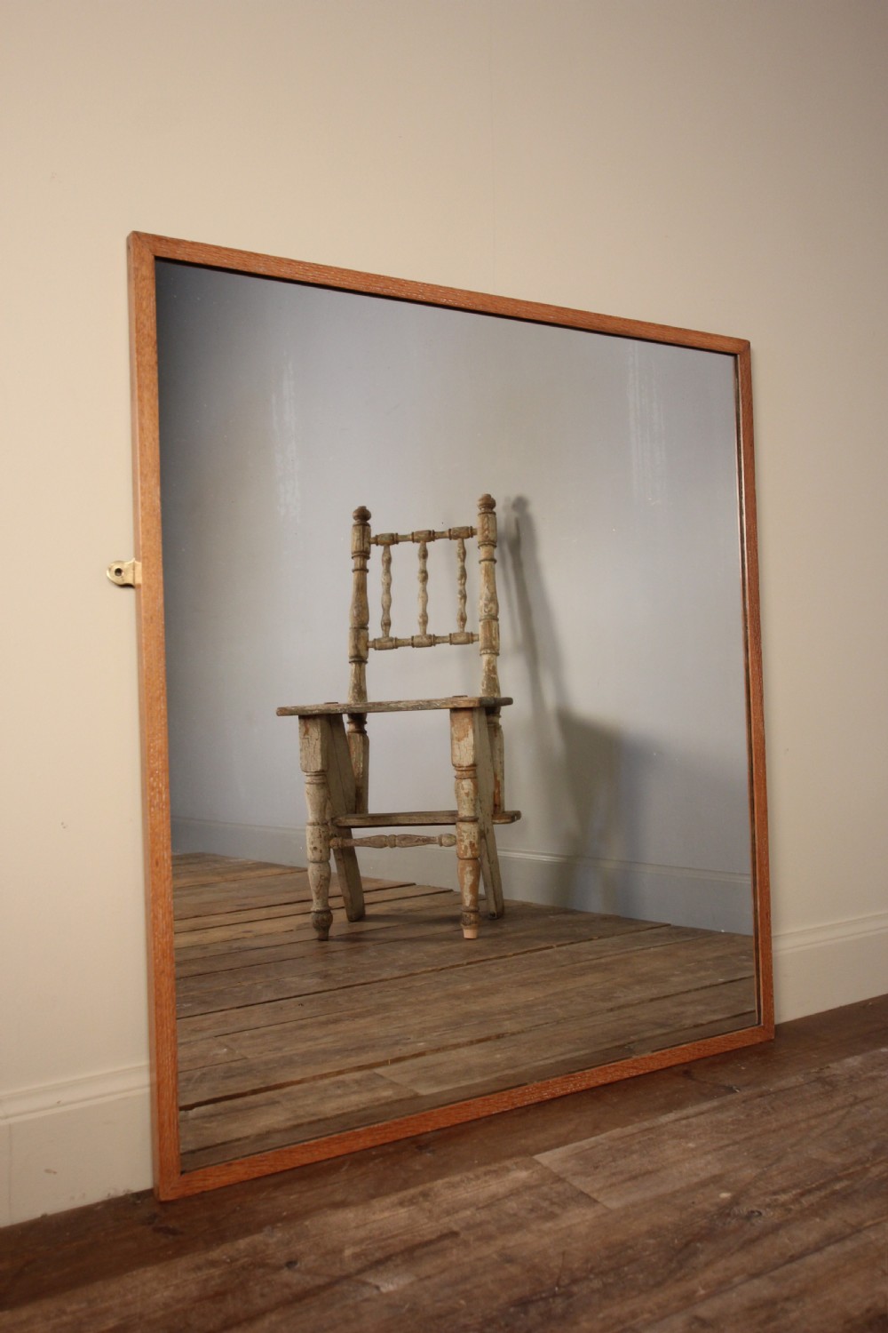 Edwardian Outfitters Oak Mirror