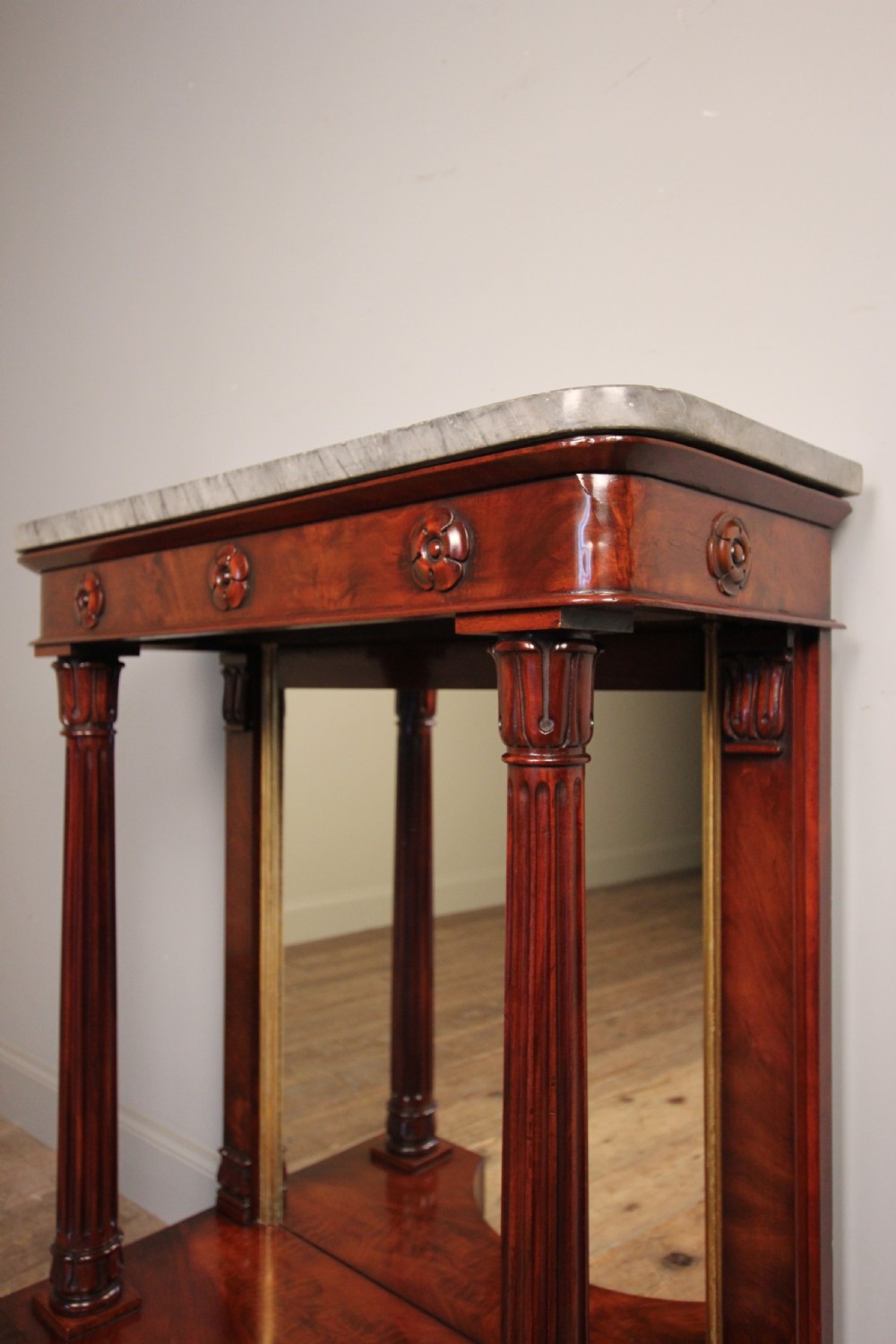 Stunning William IV Small Console Table View VI