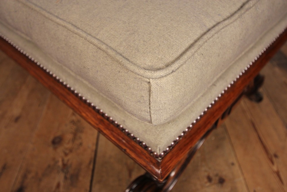 19th Century  Oak Centre Stool View VII