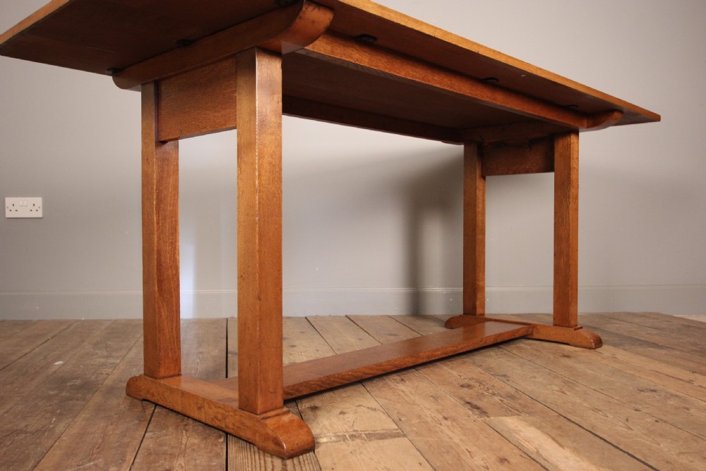 Heals Oak Refectory Dining Table View II