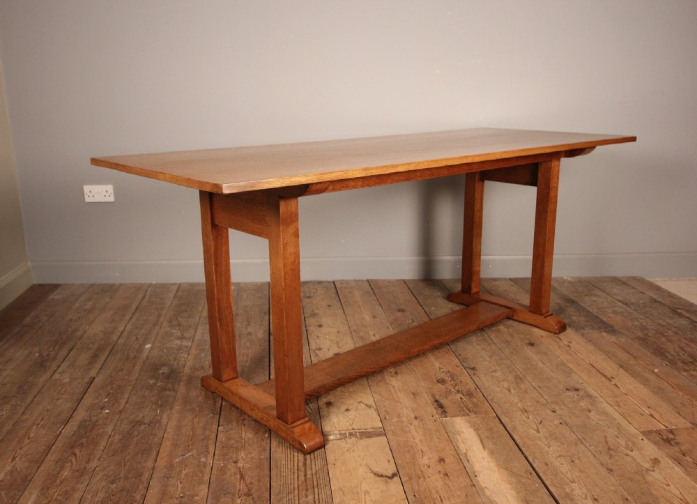 Heals Oak Refectory Dining Table View III