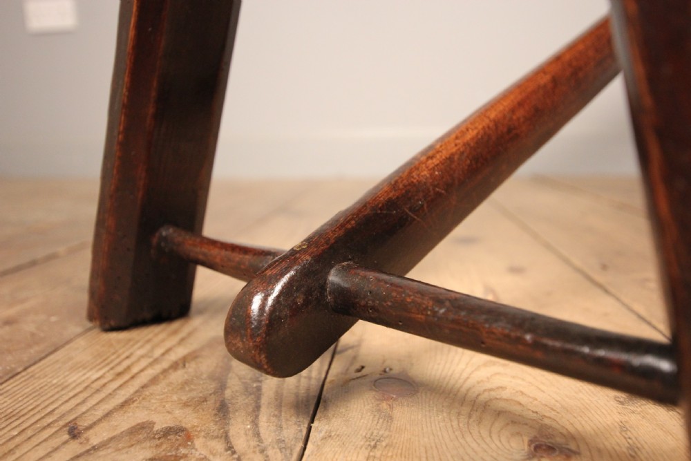 Stylish Georgian Oak Bench View VI