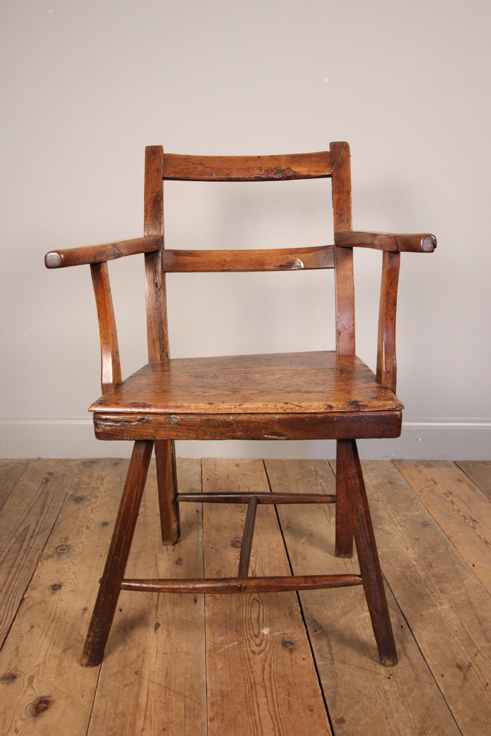 18th Century Primitive Country Chair View II
