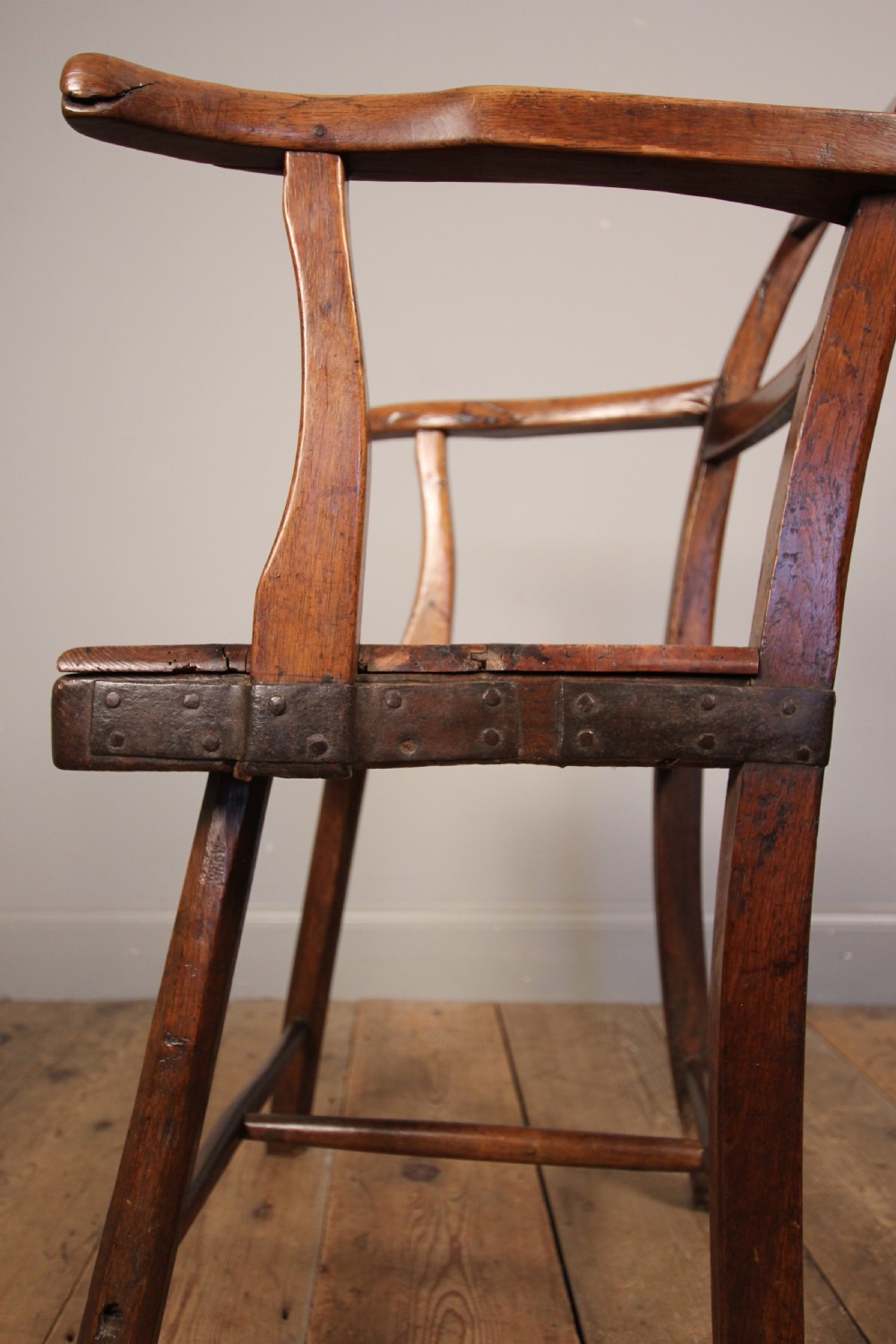 18th Century Primitive Country Chair View IX
