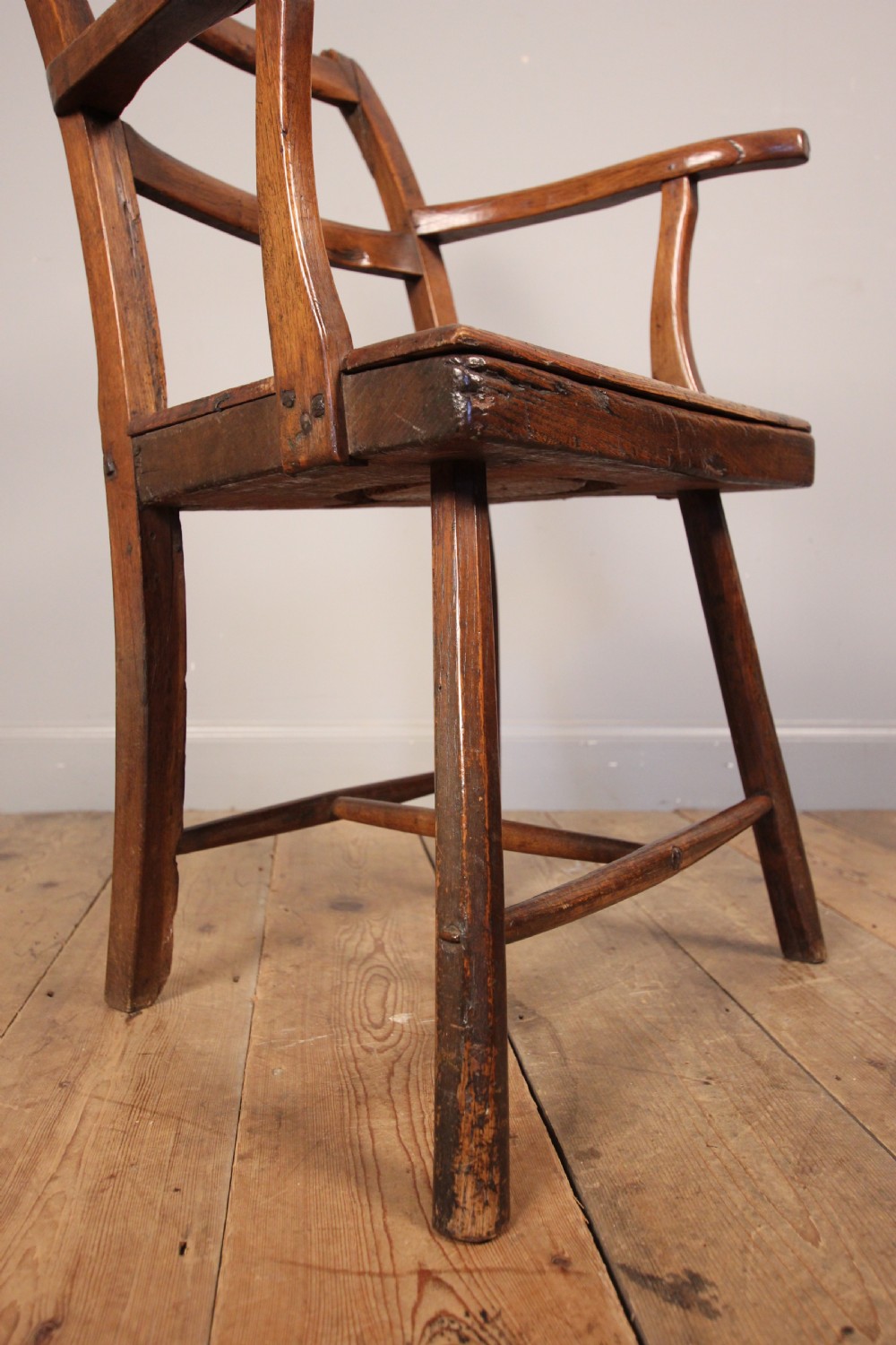 18th Century Primitive Country Chair View XI