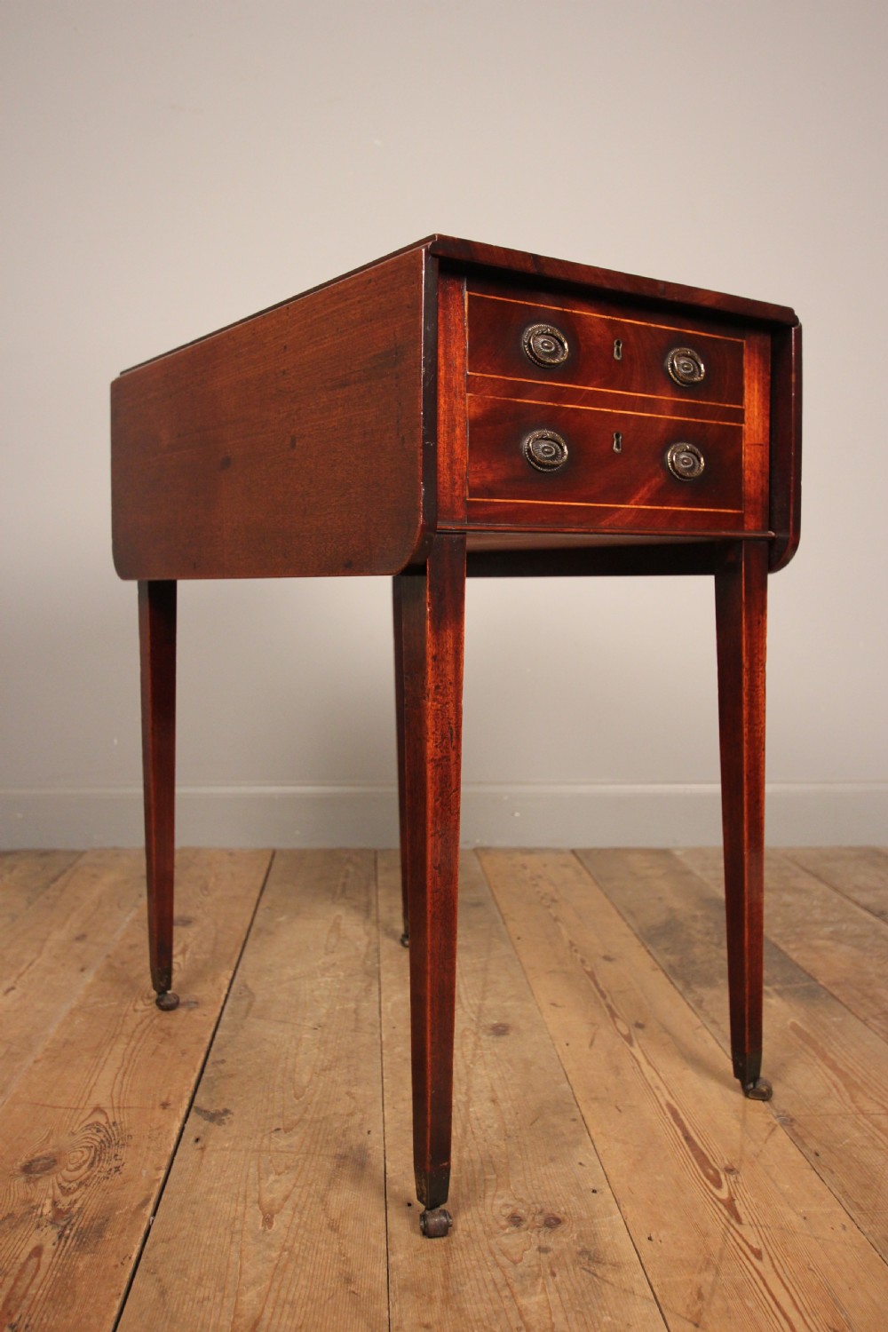 George III Mahogany Baby Pembroke Table View II