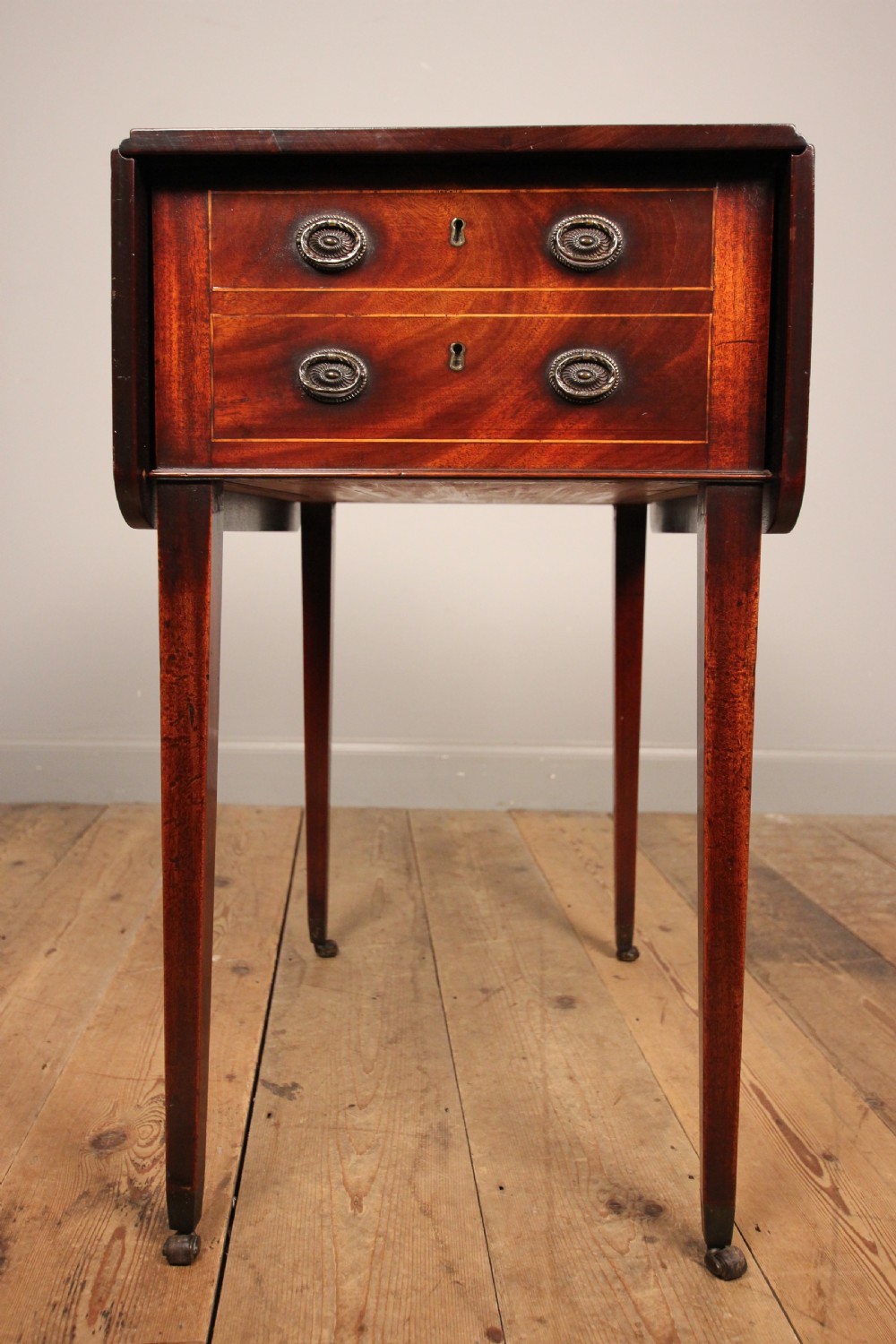 George III Mahogany Baby Pembroke Table View III