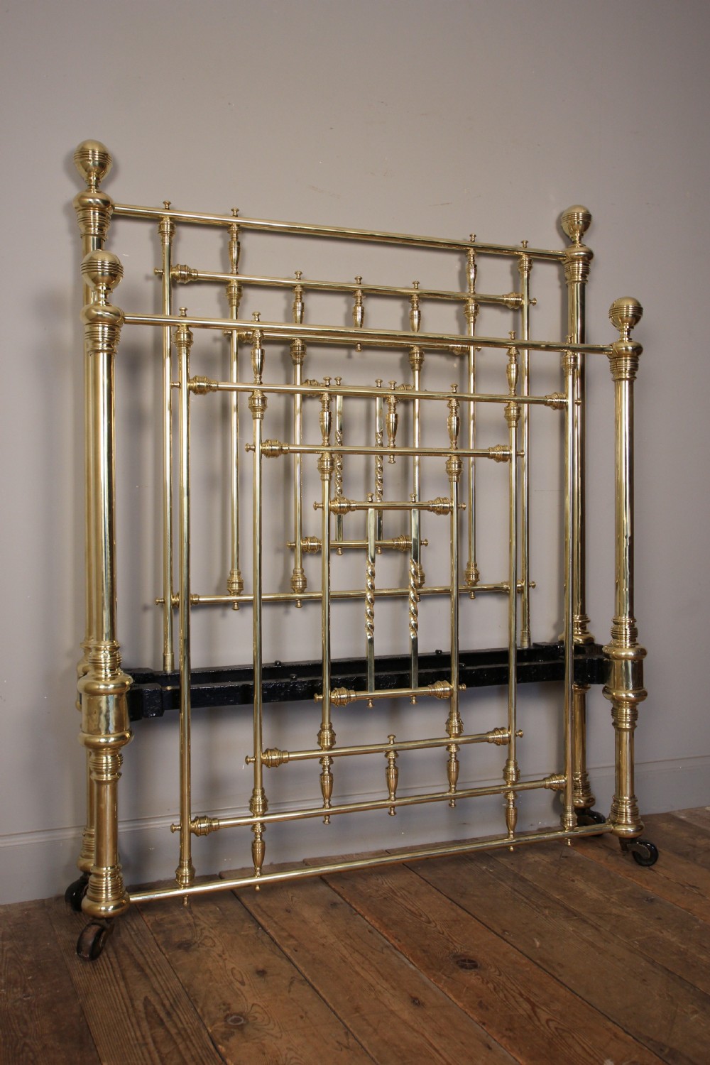 Victorian Brass Single Bed (3 ft 6