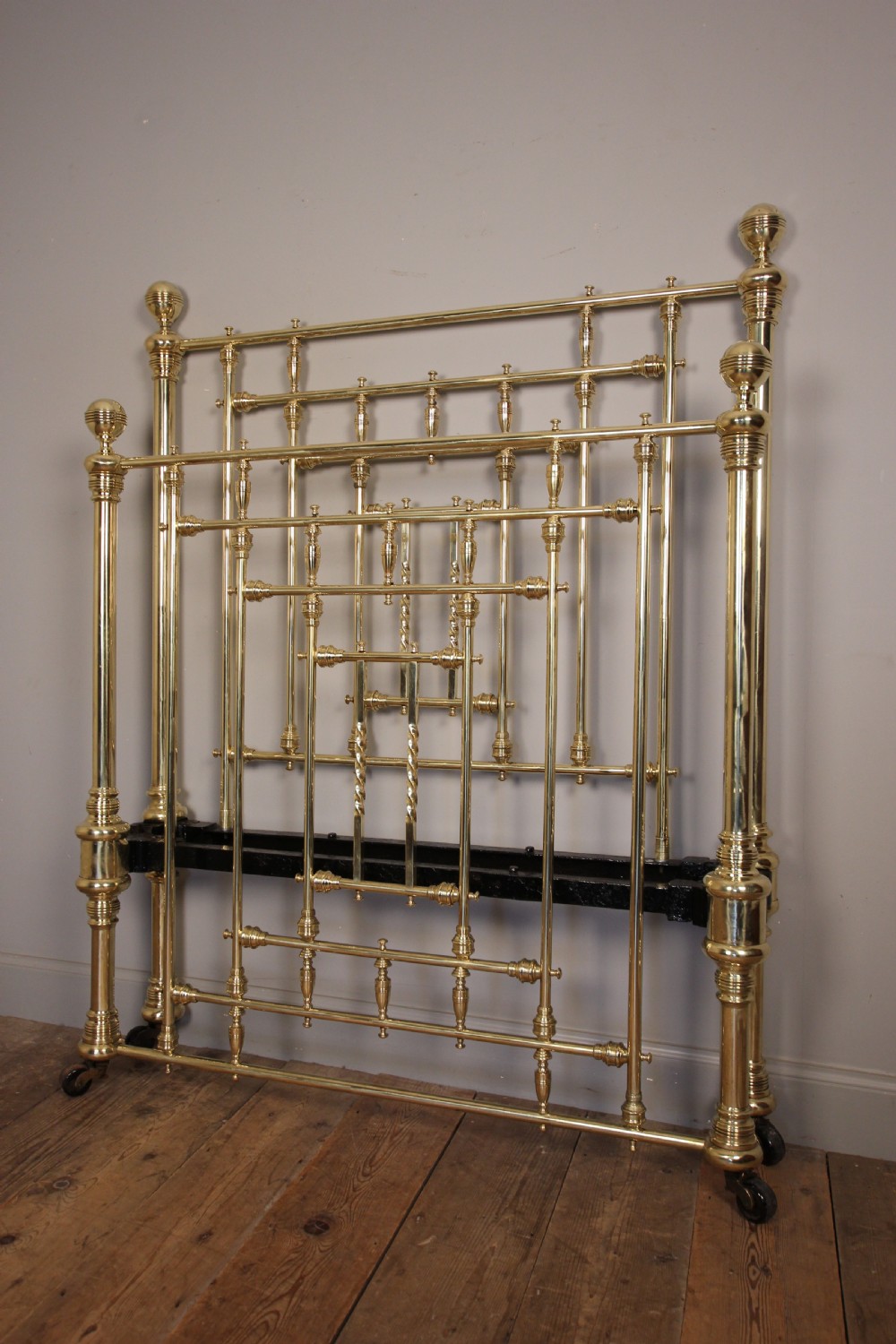 Victorian Brass Single Bed (3 ft 6