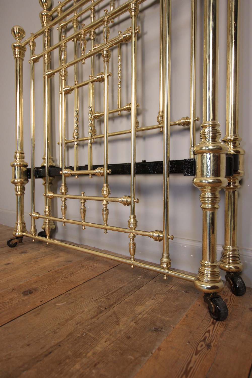 Victorian Brass Single Bed (3 ft 6