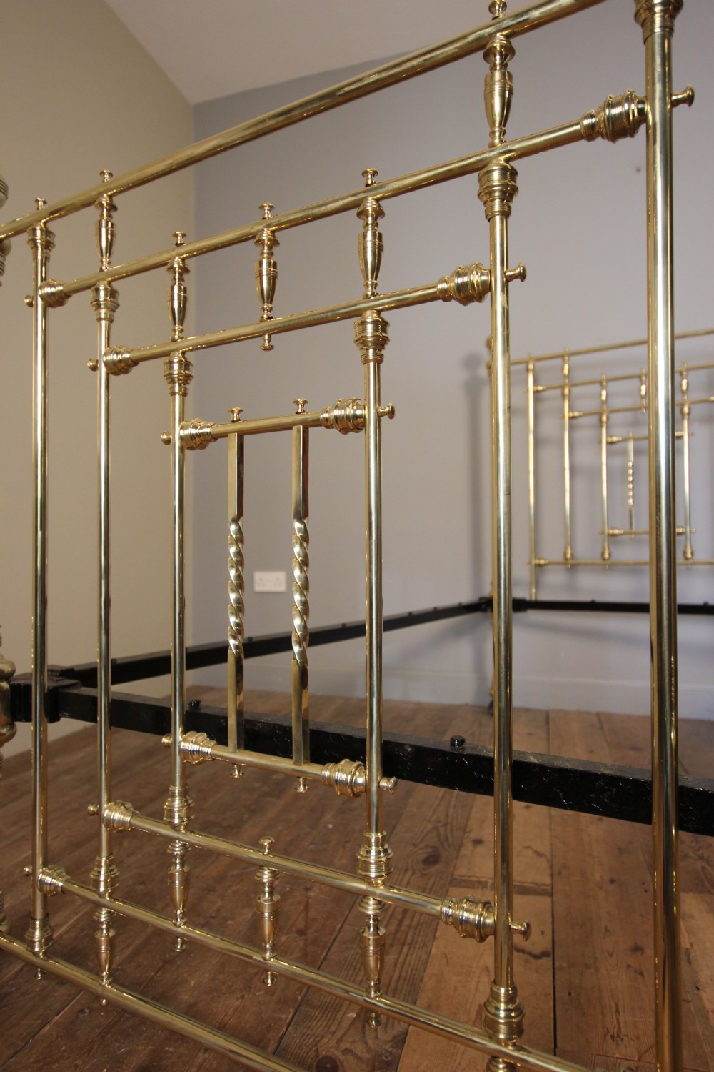 Victorian Brass Single Bed (3 ft 6