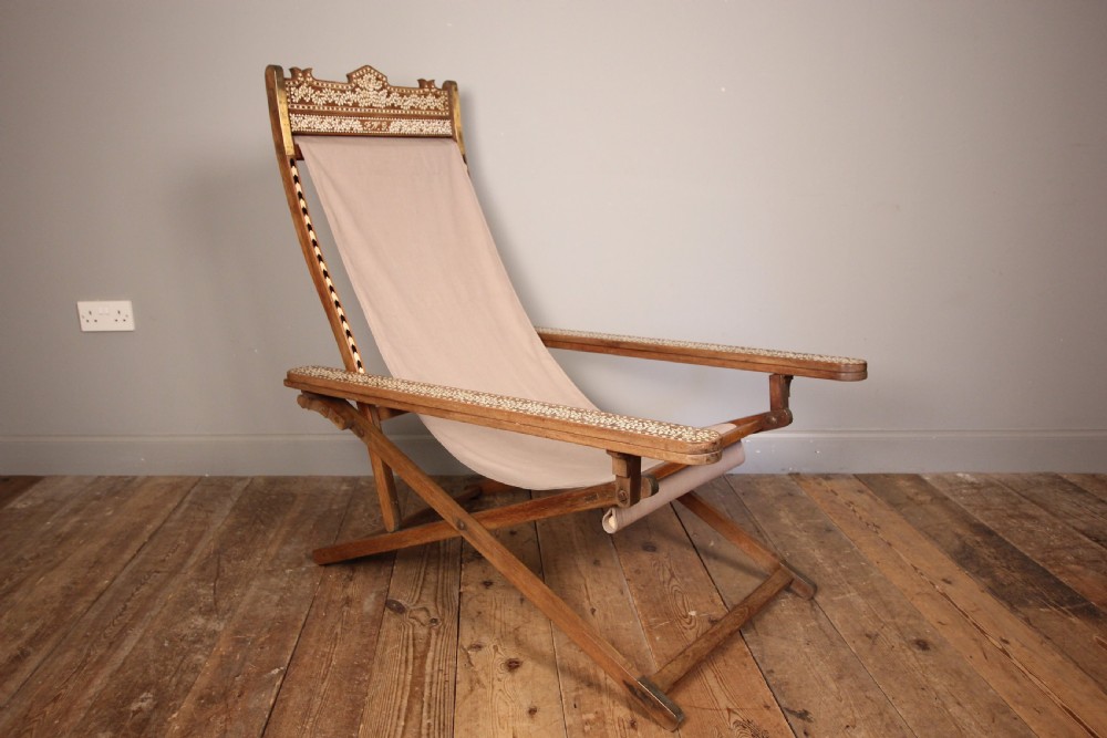 Moorish Anglo Indian Plantation Chair View II