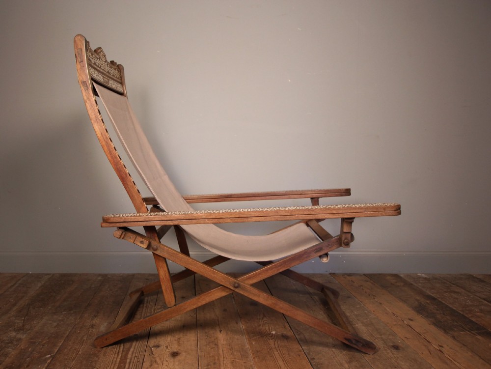 Moorish Anglo Indian Plantation Chair View III