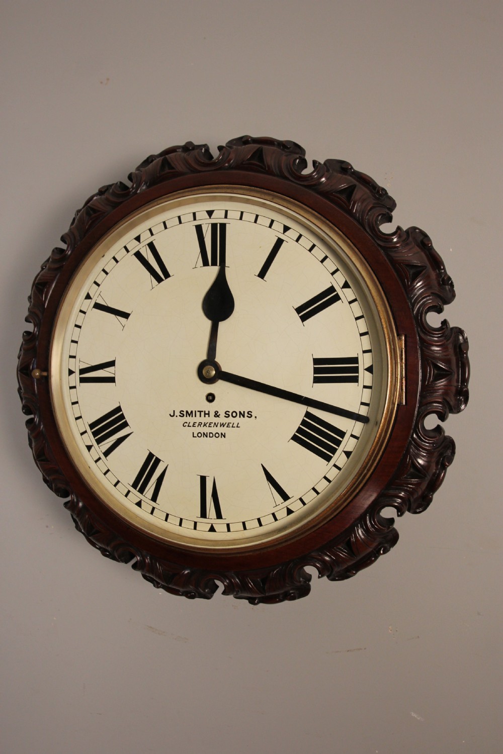 Superb London Dial Clock by Smith & Sons, Clerkenwell