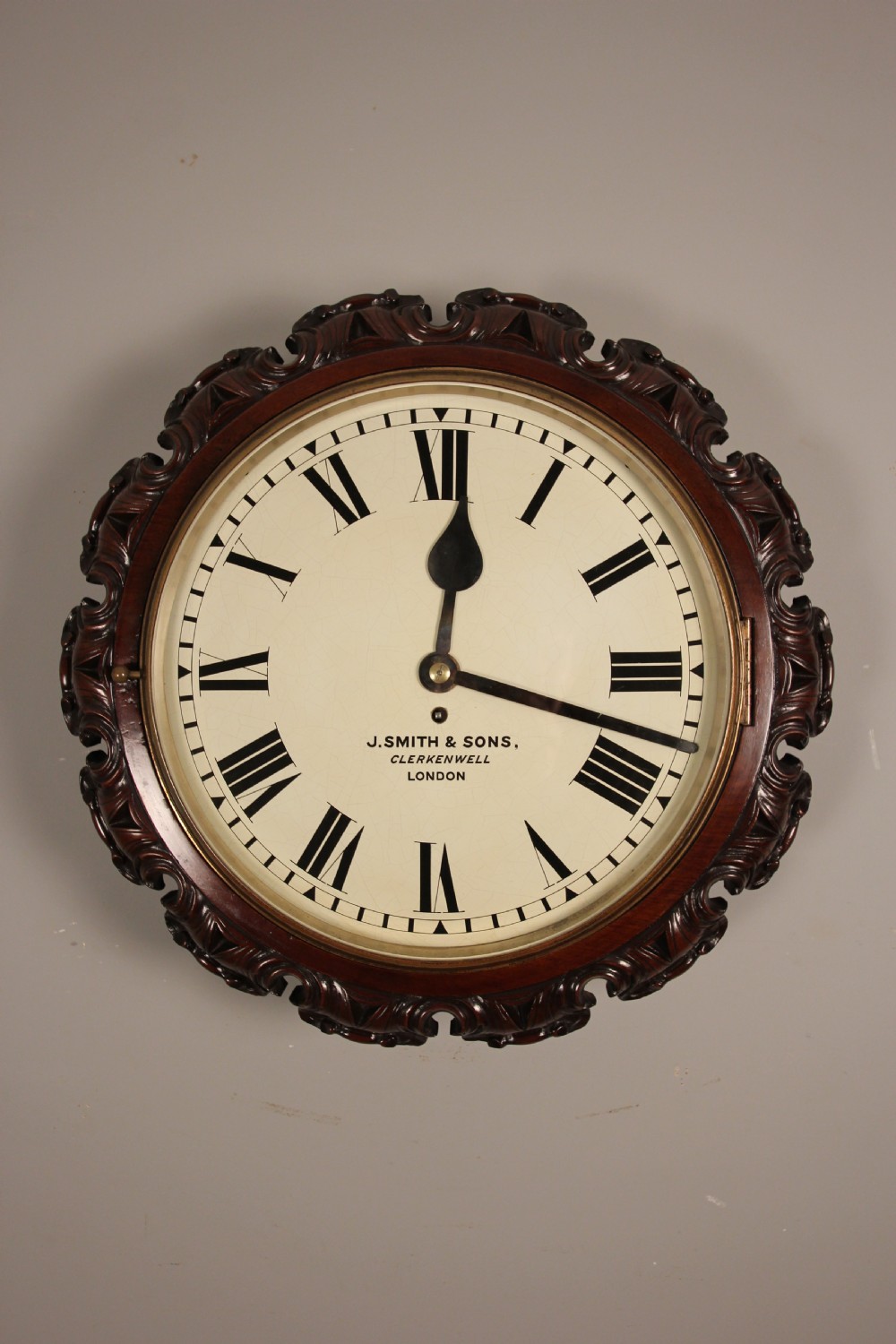 Superb London Dial Clock by Smith & Sons, Clerkenwell View II