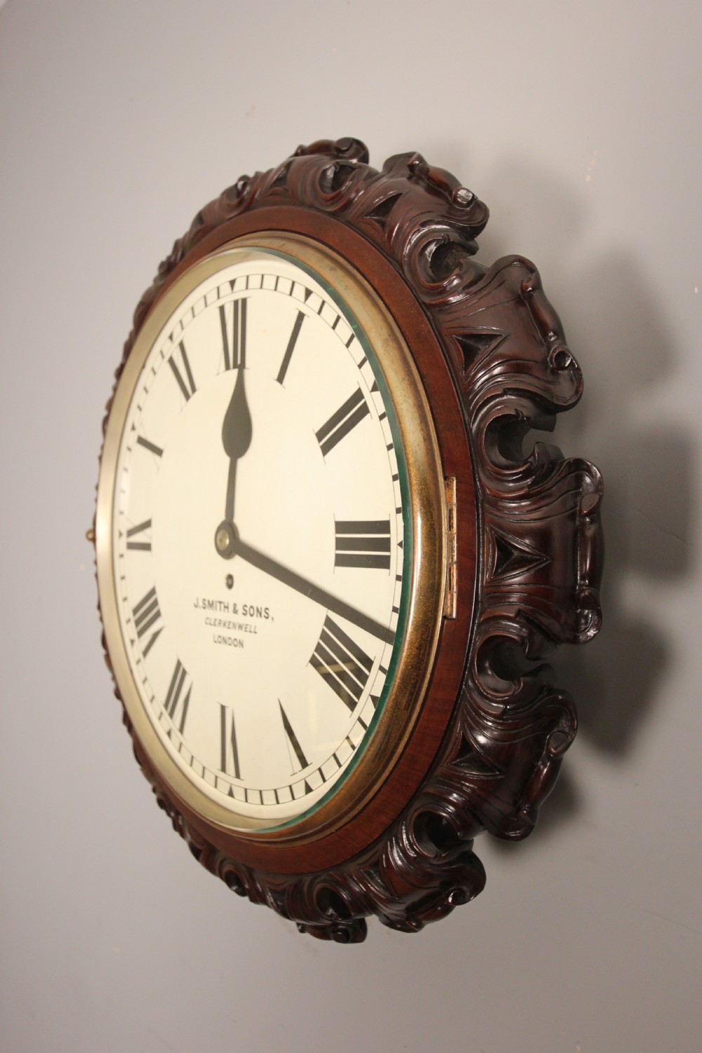 Superb London Dial Clock by Smith & Sons, Clerkenwell View III