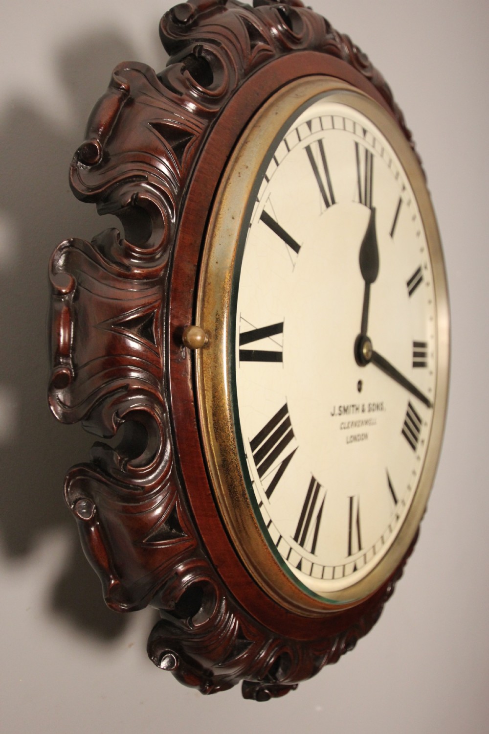 Superb London Dial Clock by Smith & Sons, Clerkenwell View IV