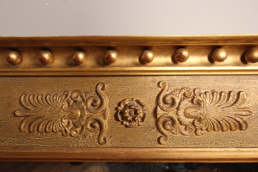 Regency Giltwood Overmantle Mirror View VII