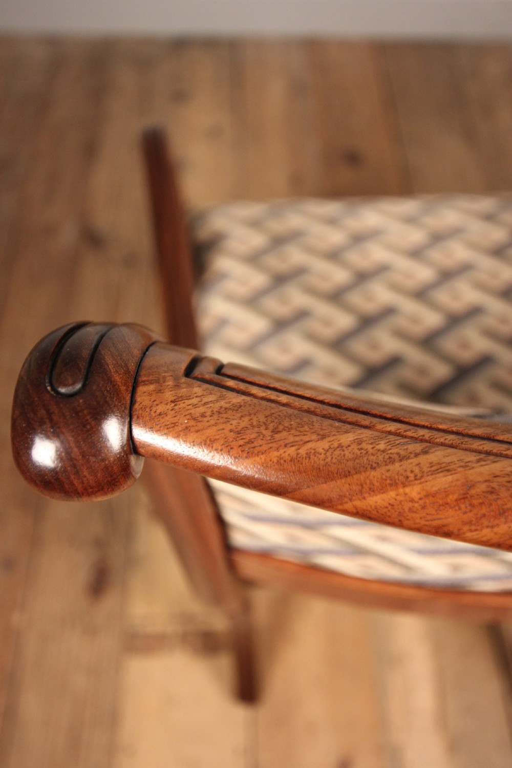 George IV Gillows Mahogany Elbow Chair View VII