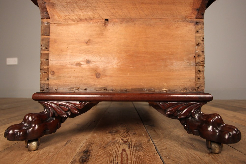 Regency Sarcophagus Mahogany Ottoman View VIII