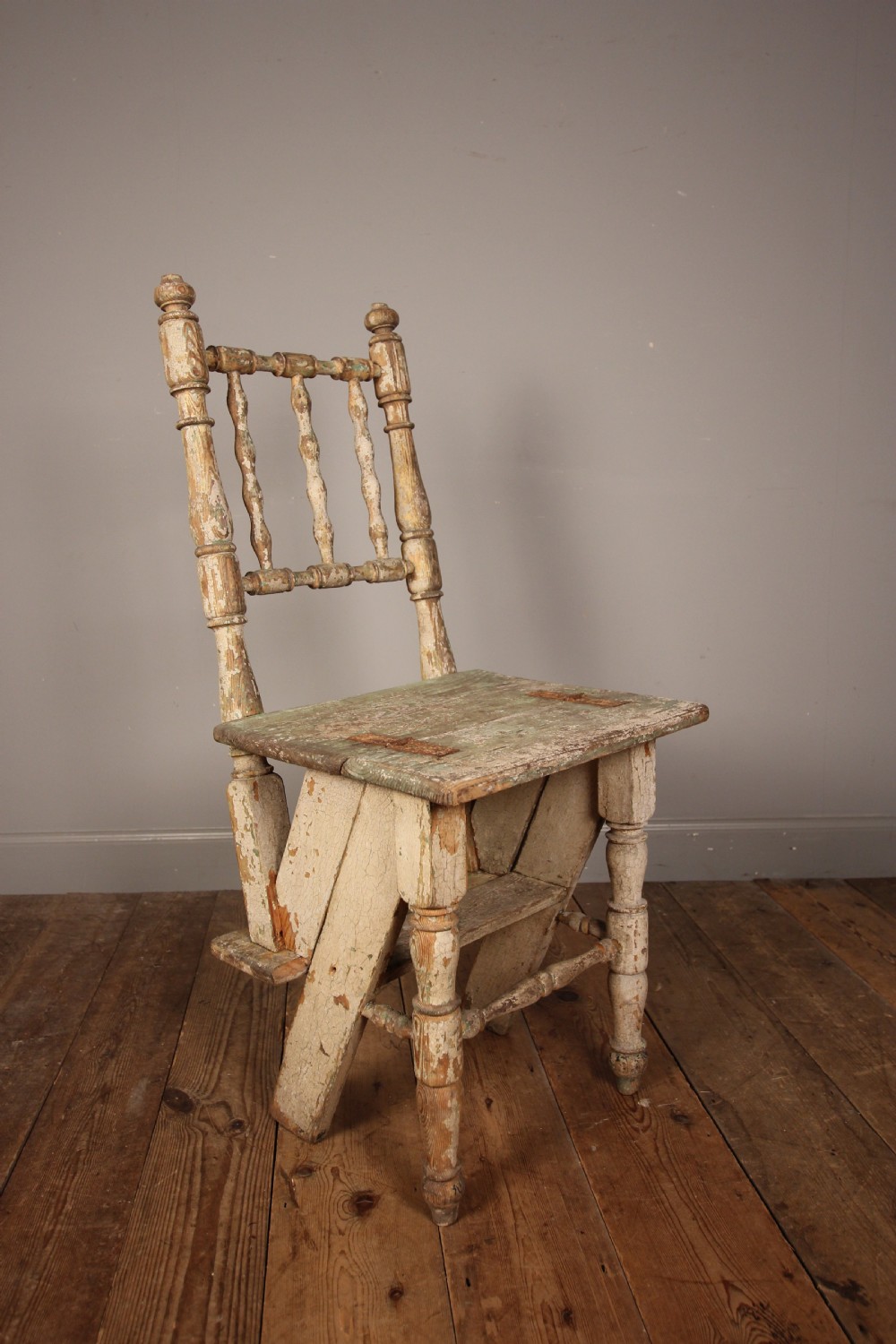 19th Century Metamorphic Chair in wonderful original paint