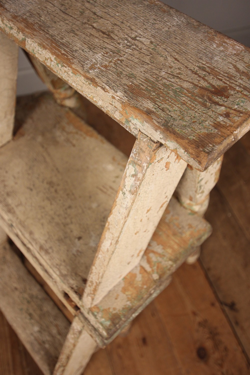 19th Century Metamorphic Chair in wonderful original paint View VI