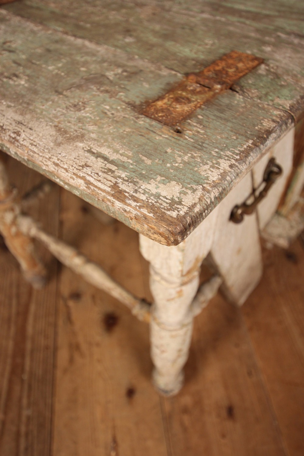 19th Century Metamorphic Chair in wonderful original paint View VIII