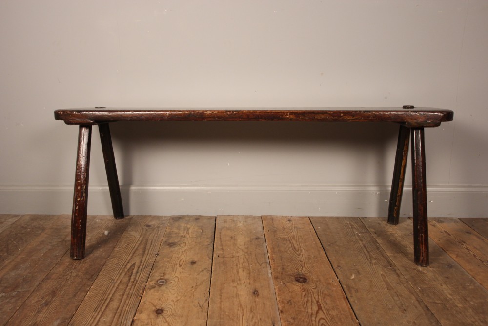 Primitive Bench in Original Paint