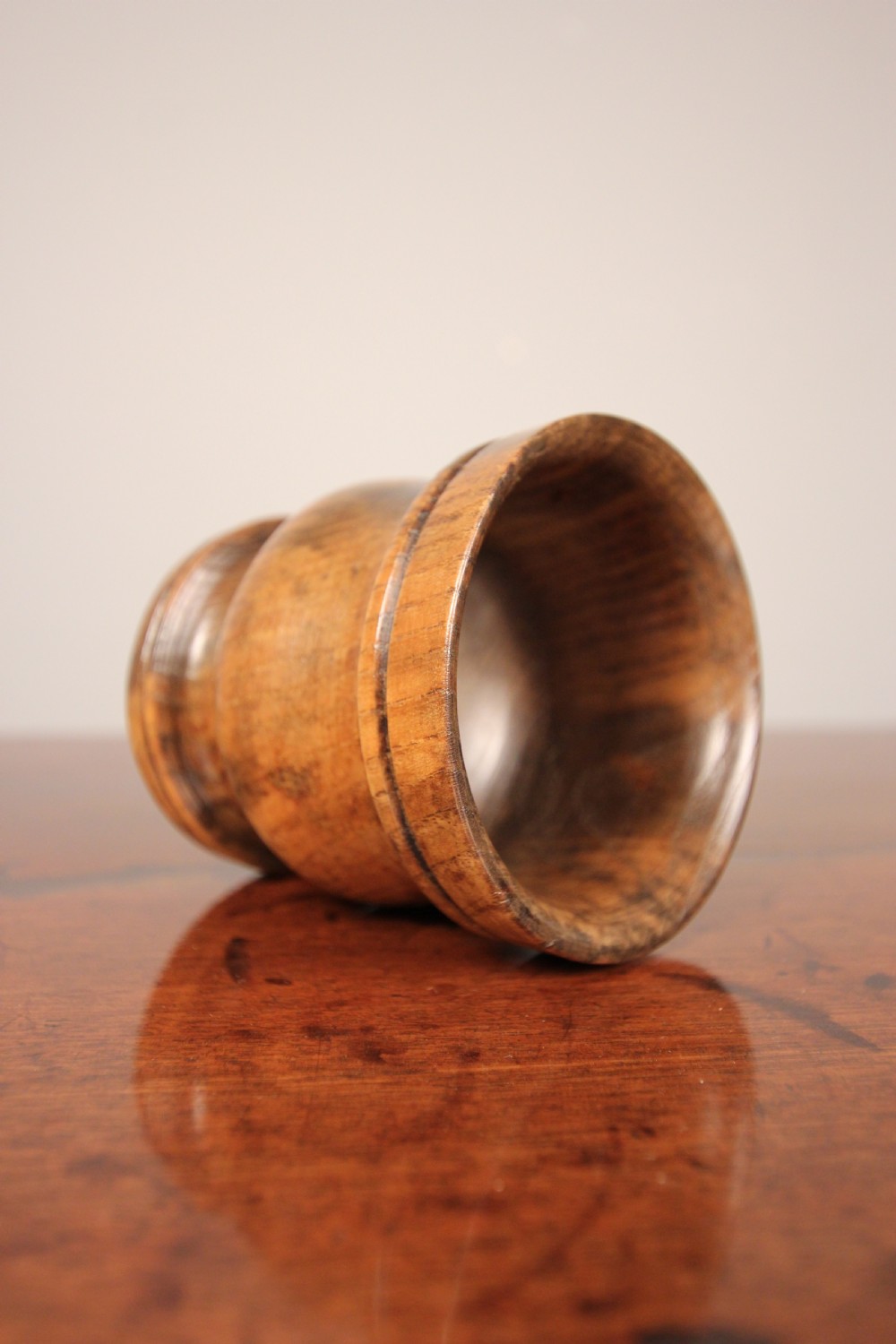 Small Treen Pestle and Mortar View III