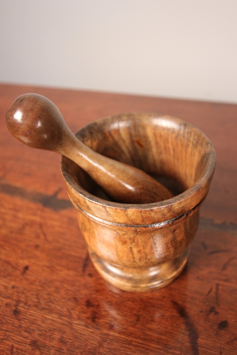Small Treen Pestle and Mortar View IV