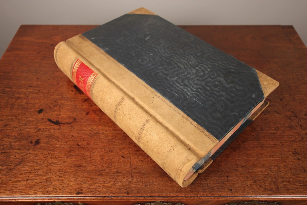 Edwardian Leather Bound Ledger View II