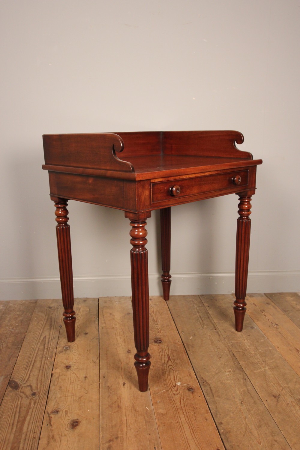 William IV Mahogany Side Table