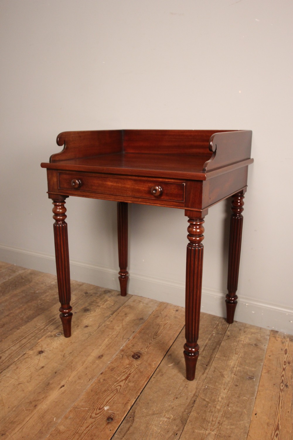 William IV Mahogany Side Table View II