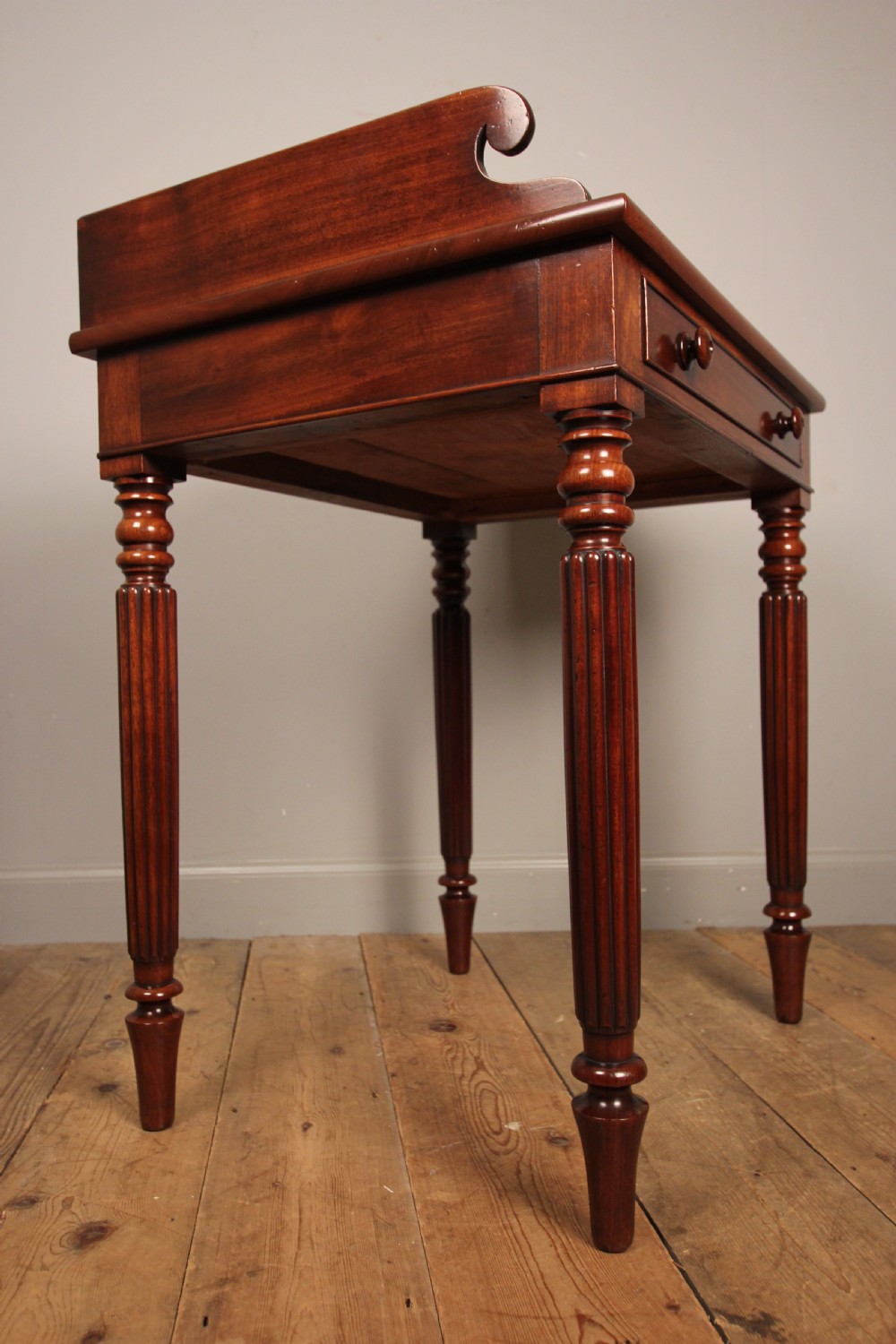 William IV Mahogany Side Table View V
