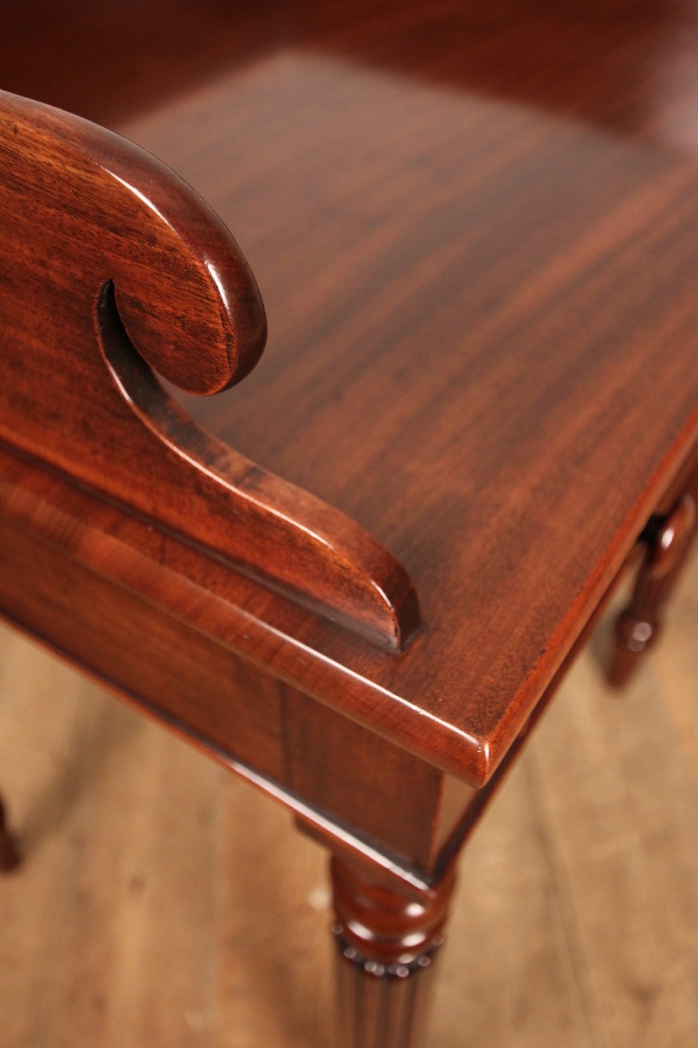 William IV Mahogany Side Table View VI