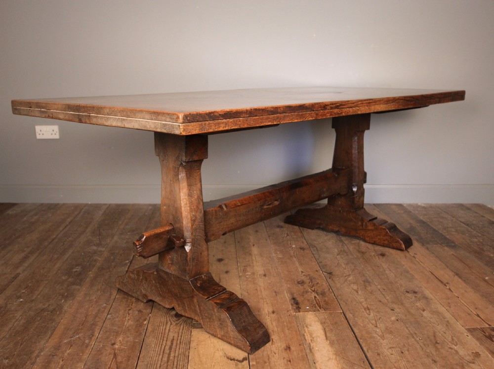 Early Jack Grimble Solid Oak Country Table 