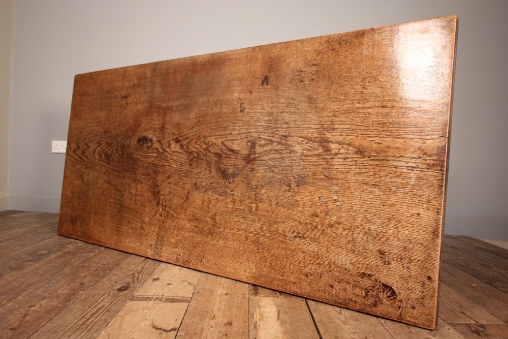 Early Jack Grimble Solid Oak Country Table  View VI