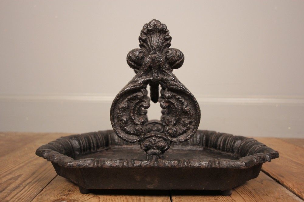 Regency Cast Iron Boot Scrape View II