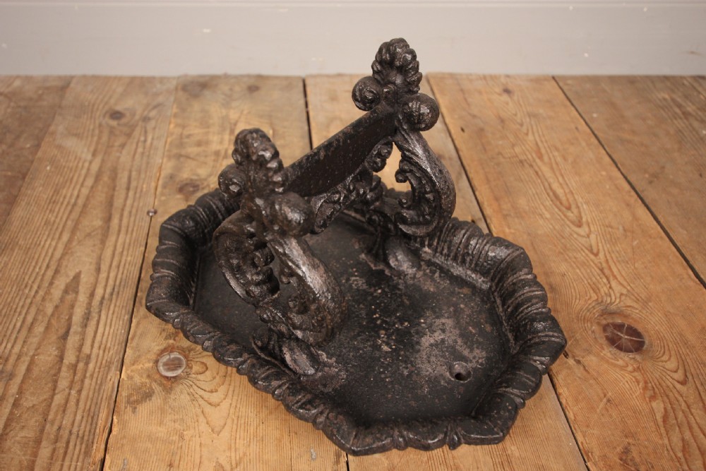Regency Cast Iron Boot Scrape View VI